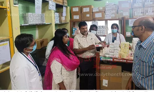 அத்தியாவசிய மருந்துகள் தேவையான அளவில் இருப்பு உள்ளது