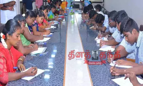 மாணவர்களுக்கு ஓவியப்போட்டி