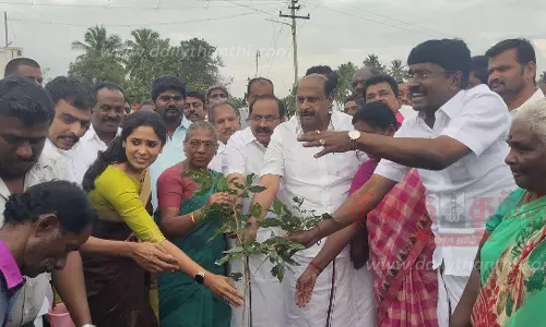 10 ஆயிரம் மரக்கன்றுகள் நடும் நிகழ்ச்சி