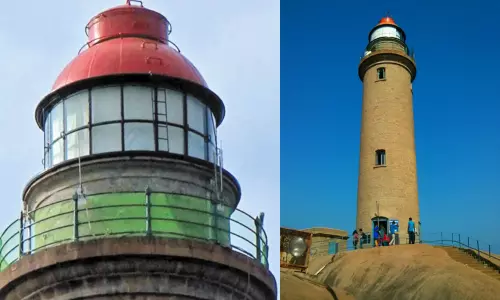 மாமல்லபுரம் கலங்கரை விளக்கம் உச்சியில் கம்பி வலைகள் பொருத்தம்; கலங்கரை விளக்கங்கள் துறை நடவடிக்கை