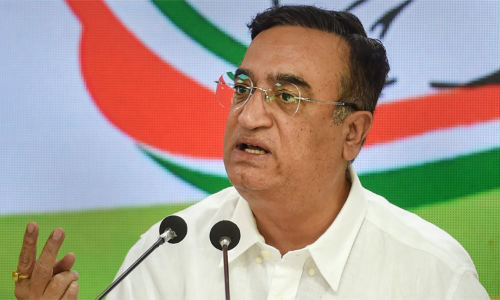 ராஜஸ்தான் மாநில காங்கிரஸ் பொறுப்பாளர் அஜய் மக்கான் ராஜினாமா