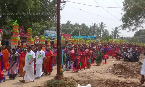 செல்லி அம்மன் கோவில் முளைப்பாரி திருவிழா