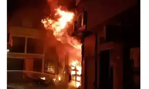 மாலத்தீவில் தீ விபத்தில் பலியான 8 பேரின் உடல்கள் இந்தியாவுக்கு அனுப்பி வைப்பு