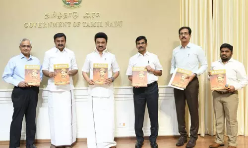 வ.உ.சி 150-வது பிறந்த ஆண்டு சிறப்பு மலரை முதல்-அமைச்சர் மு.க.ஸ்டாலின் வெளியிட்டார்..!