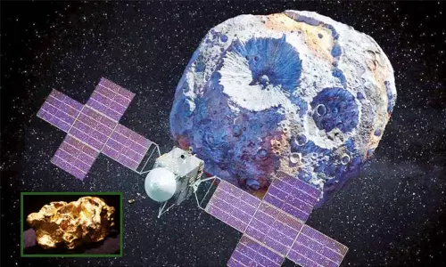 விண்ணில் மிதக்கும் தங்கம்