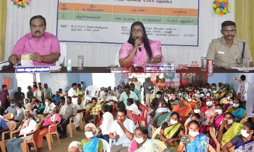 பரமத்தி பகுதியில் கிரானைட் குவாரி அமைப்பது குறித்த கருத்துகேட்பு கூட்டம் கலெக்டர் ஸ்ரேயா சிங் தலைமையில் நடந்தது பரமத்தி பகுதியில் கிரானைட் குவாரி அமைப்பது குறித்த கருத்துகேட்பு கூட்டம் கலெக்டர் ஸ்ரேயா சிங் தலைமையில் நடந்தது