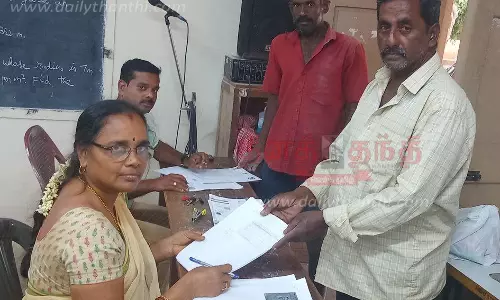 வாக்காளர் பட்டியல் திருத்தப்பணி சிறப்பு முகாம்