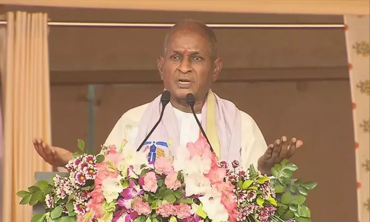 பிரதமர் மோடியை பார்த்து வியந்து கொண்டிருக்கிறேன்- இளையராஜா பிரதமர் மோடியை பார்த்து வியந்து கொண்டிருக்கிறேன்- இளையராஜா