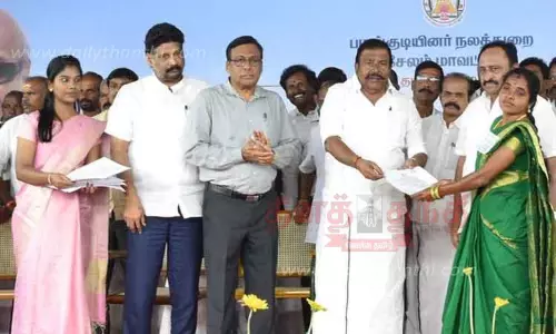 பழங்குடியினர் முன்னேற்றத்துக்கு தி.மு.க. அரசு உறுதுணையாக இருக்கும் - அமைச்சர் கே.என்.நேரு