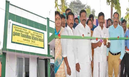 வெள்ளவேடு பகுதியில் வேளாண் விரிவாக்க மையம் திறப்பு விழா