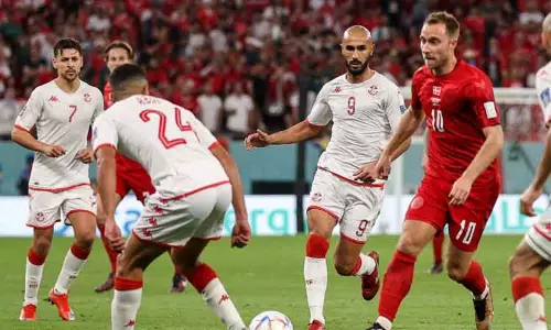 உலகக்கோப்பை கால்பந்து: டென்மார்க் - துனிசியா அணிகளுக்கு இடையிலான ஆட்டம் டிரா உலகக்கோப்பை கால்பந்து: டென்மார்க் - துனிசியா அணிகளுக்கு இடையிலான ஆட்டம் டிரா