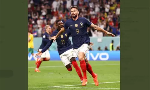 ஆஸ்திரேலியாவுக்கு எதிரான ஆட்டம்: பிரான்ஸ் அணி 4-1 என்ற கோல் கணக்கில் அபார வெற்றி