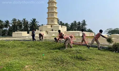 நினைவு சின்னங்களை பாதுகாப்பதில் மாணவர்கள் அக்கறை செலுத்த வேண்டும்- தொல்லியல் அலுவலர் நினைவு சின்னங்களை பாதுகாப்பதில் மாணவர்கள் அக்கறை செலுத்த வேண்டும்- தொல்லியல் அலுவலர்