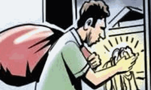 அடுத்தடுத்த 2 வீடுகளில் 8 பவுன் நகைகள் திருட்டு