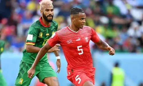 உலகக்கோப்பை கால்பந்து: கேமரூன் அணியை வீழ்த்தி சுவிட்சர்லாந்து வெற்றி