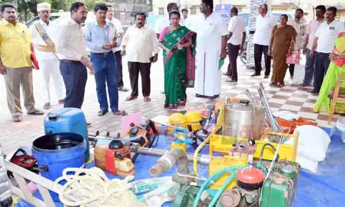 திட்ட பணிகளை கலெக்டர்  ஆய்வு