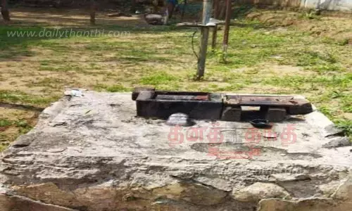 பழமையான கோவிலில் சாமி சிலை திருட்டு