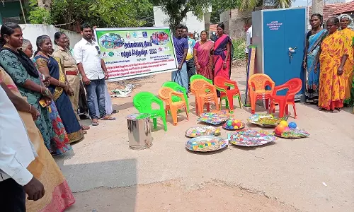 அங்கன்வாடி சீர்வரிசை வழங்கும் விழா அங்கன்வாடி சீர்வரிசை வழங்கும் விழா