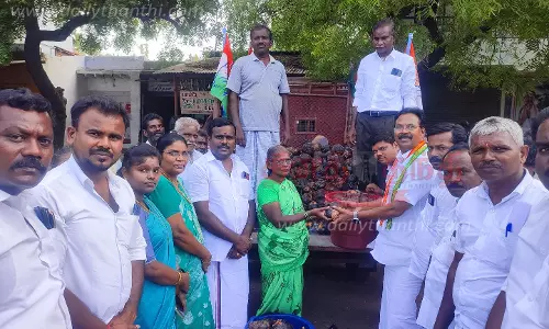 1 லட்சம் பனை விதைகள் விதைக்கும் பணி