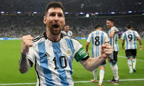 உலகக்கோப்பை கால்பந்து: மெக்சிகோ அணியை வீழ்த்தி அர்ஜெண்டீனா அணி வெற்றி