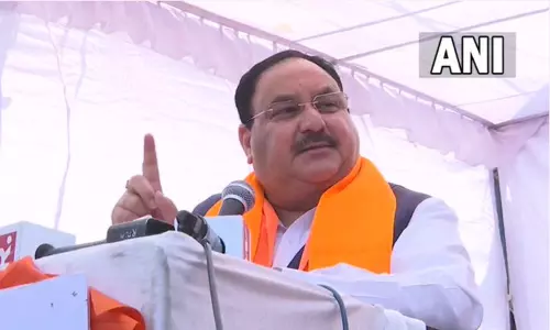 ஆம்ஆத்மி திகாரில் மசாஜ் சென்டரை திறந்து, பாலியல் குற்றவாளியை பிசியோதெரபிஸ்ட் ஆக மாற்றியுள்ளது - ஜேபி நட்டா தாக்கு