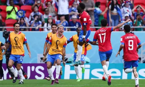 உலகக்கோப்பை கால்பந்து: பரபரப்பான போட்டியில் ஜப்பான் அணியை வீழ்த்தி கோஸ்டாரிகா வெற்றி