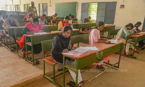 தஞ்சை மாவட்டத்தில் 9,761 பேர் போலீஸ் எழுத்துத்தேர்வு எழுதினர்