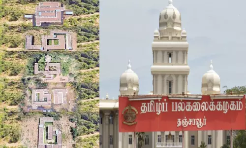 தமிழ்நாடு எழுத்து வடிவில் அமைந்த பல்கலைக்கழகம் தமிழ்நாடு எழுத்து வடிவில் அமைந்த பல்கலைக்கழகம்
