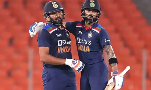 விராட் கோலி ,ரோகித் சர்மா போன்ற மூத்த வீரர்களுக்கு இடமில்லை ? - புதிய டி20 அணியை களமிறக்க பிசிசிஐ திட்டம் விராட் கோலி ,ரோகித் சர்மா போன்ற மூத்த வீரர்களுக்கு இடமில்லை ? - புதிய டி20 அணியை களமிறக்க பிசிசிஐ திட்டம்