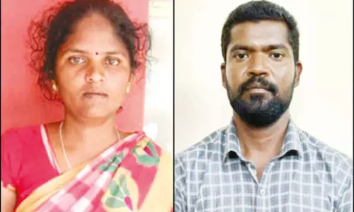கள்ளக்காதலுக்கு இடையூறு மனைவியை கழுத்தை அறுத்து கொன்றவர் காதலியுடன் கைது