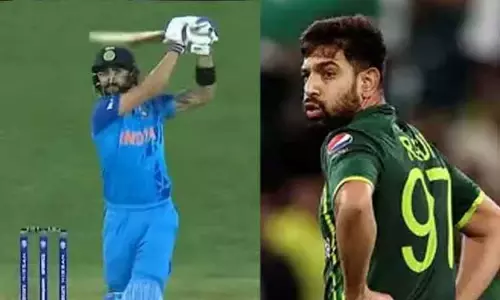 எனது பந்துவீச்சில் விராட் கோலியை தவிர யாராலும் அந்த சிக்சர்களை அடித்திருக்க முடியாது : ஹரிஸ் ரவுப் எனது பந்துவீச்சில் விராட் கோலியை தவிர யாராலும் அந்த சிக்சர்களை அடித்திருக்க முடியாது : ஹரிஸ் ரவுப்