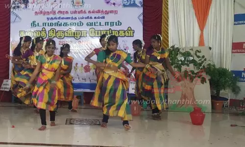 நீடாமங்கலம், வலங்கைமான் பகுதி அரசு பள்ளிகளில் மாணவ, மாணவிகளின் கலை விழா போட்டிகள் நீடாமங்கலம், வலங்கைமான் பகுதி அரசு பள்ளிகளில் மாணவ, மாணவிகளின் கலை விழா போட்டிகள்