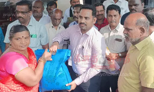 992 ரேஷன் கடைகளில் செறிவூட்டப்பட்ட அரிசி வினியோகம்