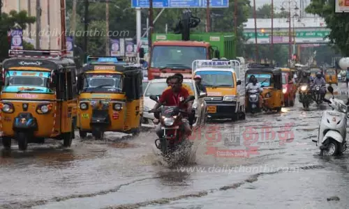 நெல்லை-அம்பையில் பலத்த மழை நெல்லை-அம்பையில் பலத்த மழை