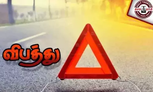உ.பி: வேகமாக வந்த ஆம்புலன்ஸ் பைக் மீது மோதியதில் ஒருவர் உயிரிழப்பு: மூவர் காயம்