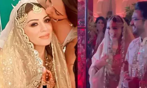 திருமண கோலத்தில் நடிகை ஹன்சிகா..! கோலாகலமாக நடக்கும் நிகழ்ச்சிகள் - வைரல் வீடியோ