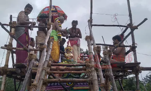 தான்தோன்றீஸ்வரர் கோவில் குடமுழுக்கு தான்தோன்றீஸ்வரர் கோவில் குடமுழுக்கு