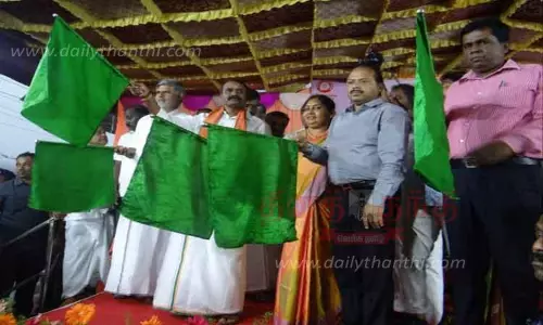 ஞாயிற்றுக்கிழமைகளில் இயக்கப்படும்:  மேட்டுப்பாளையம்- கோவை இடையே மெமு ரெயில் சேவை-மத்திய மந்திரி எல்.முருகன் கொடி அசைத்து தொடங்கி வைத்தார்