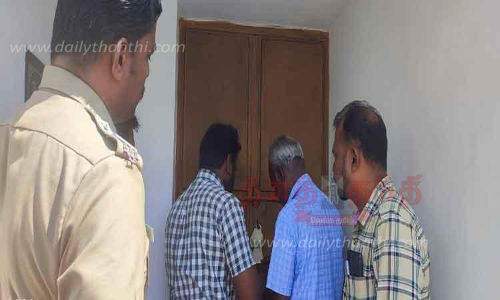 பொள்ளாச்சியில் பரபரப்பு:காங்கிரஸ் கட்சி அலுவலகத்திற்கு சீல்-வருவாய்த்துறையினர் நடவடிக்கை