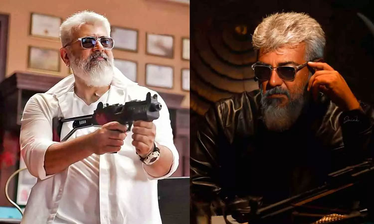 Ajith with a gun in his hand | கையில் துப்பாக்கியுடன் அஜித்.. கவனம் ...