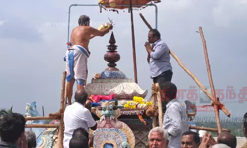 கோவிலில் வருசாபிஷேக விழா