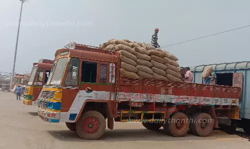அரவைக்காக தலா 1,000 டன் நெல் அரவைக்காக தலா 1,000 டன் நெல்