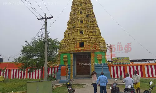 கோவில் கதவை உடைத்து அம்மன் தாலி, உண்டியல் திருட்டு