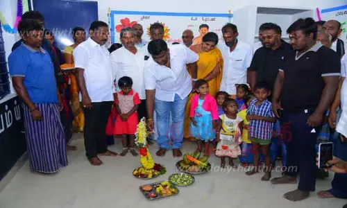 ரூ.1.65 கோடியில் அங்கன்வாடி மைய கட்டிடங்கள் திறப்பு