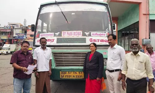 விபத்தில் பலியான வாலிபரின் குடும்பத்துக்கு நஷ்டஈடு வழங்காததால் அரசு பஸ் ஜப்தி