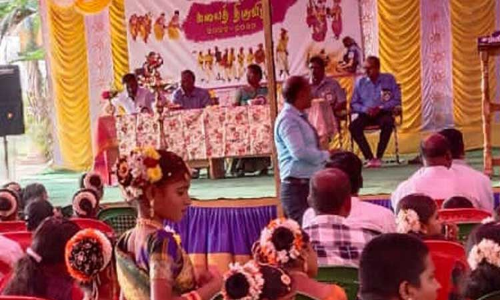 சங்கராபுரம் அருகே மாவட்ட அளவிலான கலைத்திருவிழா சங்கராபுரம் அருகே மாவட்ட அளவிலான கலைத்திருவிழா