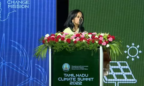 சென்னையில் நடைபெறும் தமிழ்நாடு காலநிலை உச்சி மாநாடு...!