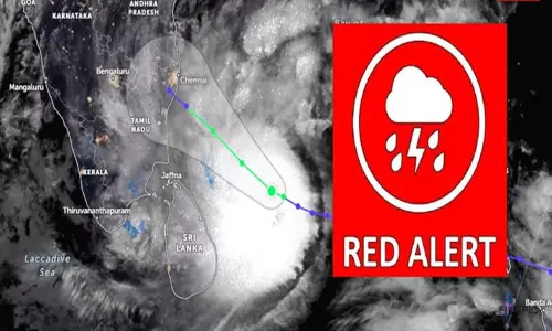 மாண்டஸ் புயல் எதிரொலி; 3 மாவட்டங்களுக்கு ரெட் அலர்ட் எச்சரிக்கை