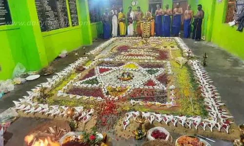 அய்யப்பன் கோவிலில் சங்காபிஷேக விழா