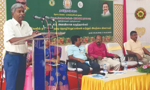 காய்கறிப்பயிர்களில் நவீன தொழில் நுட்பங்கள் குறித்த கருத்தரங்கு